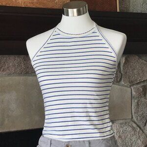 'American Eagle' Halter Crop Top - Size Small